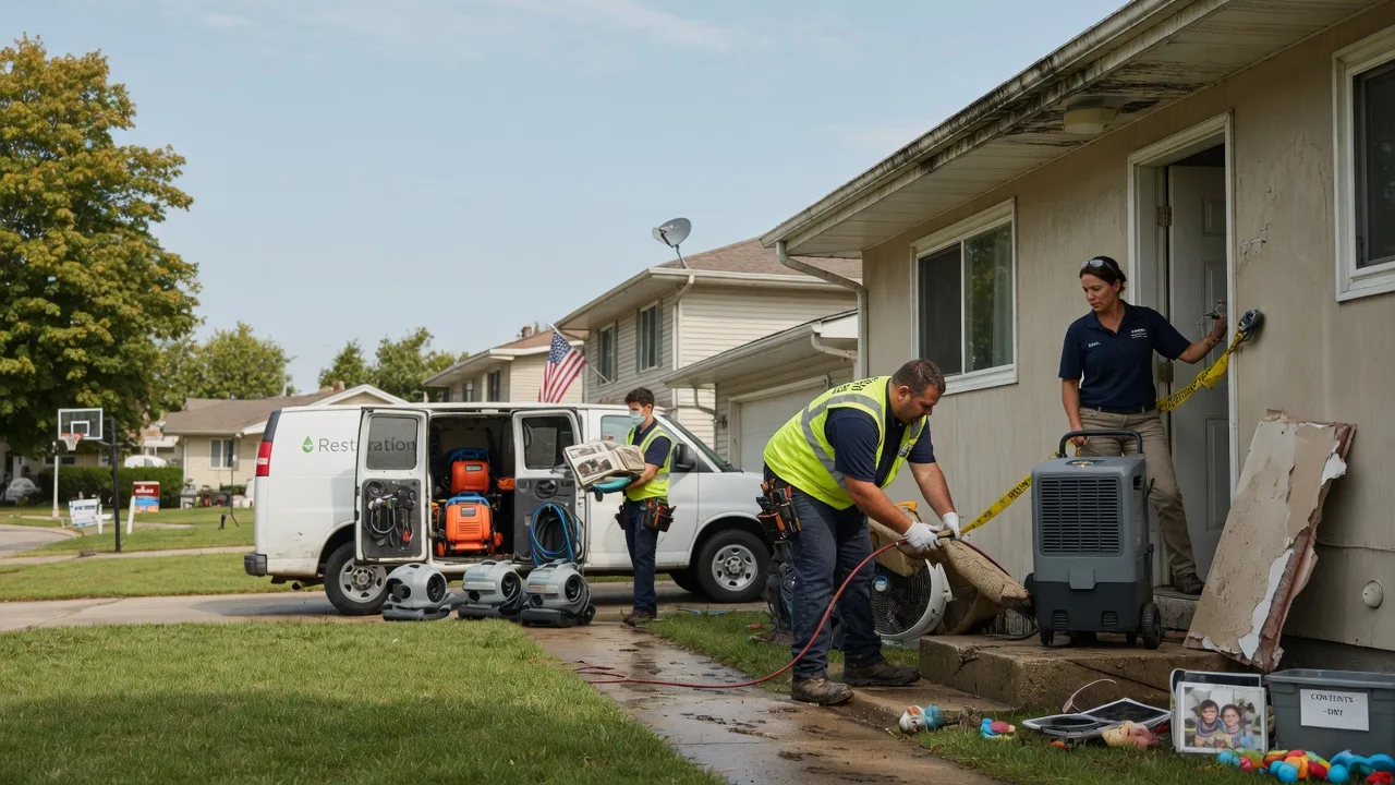 Water Damage Restoration in Plainfield, IN near me